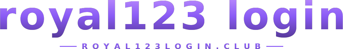 royal123 login logo